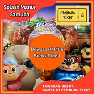 [PM HARGA PROMO - 15% OFF] Splash Mania Gamuda Cove Waterpark Ticket