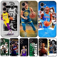 Case For Motorola MOTO G05 Case Soft Silicone Phone Cover Black Tpu NBA basketball