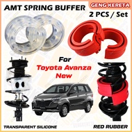 Buffer For Toyota Avanza New Car Absorber Spring Buffer AMT Front Rear Shocks Suspension DIY Silicone Rubber 2pcs/set