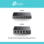 TP-Link | ES205GP/ES206GP | 5-Port/6-Port | Omada | Gigabit Easy Managed Switch with 4-Port PoE+