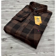 KEMEJA Men's Long Sleeve Flannel Shirt / Distro Men's Flannel Shirt / Casual Men's Top Shirt / Lates