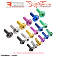 Titanium Bolt Package WR3 Body Fairing R15 Aerox 155 R25 / CBR 150R 250RR CB 500X / Z900 Versys 250 