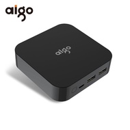 10000mAh Aigo Power Bank Mini 3.7V Fast Charger Portable Dual USB Output External Battery Powerbank