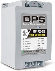 Myung Youn Electronics Single Phase to 3 Converter, MY-PS-25 Model, Suitable for 20Hp(15Kw) 60 Amp 2