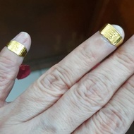 Cincin Bayi 95% Emas Asli 24K 24 Karat 0,5Gram 0,5 Gram