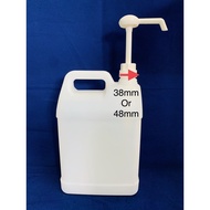 5 litre bottle baru or 10litre bottle lama with pump baru water bottle