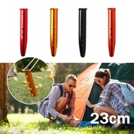 TENDA 23cm Alloy Tent Pegs Beach Pegs Aluminum Alloy Tent Pegs Camping Goods Flysheet Pegs for Campi