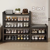 WEILIANG  Shoe Rack With Seat Shoe Rack Cabinet Shoe Rack Shoe  Metal Shoe Rack Shoe Stool