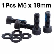 1PCS M6 X 18MM SIZE BOLT FOR BICYCLE DISC BRAKE CALIPER DISC ADAPTOR