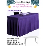 Table Skirt for Lifetime Table
