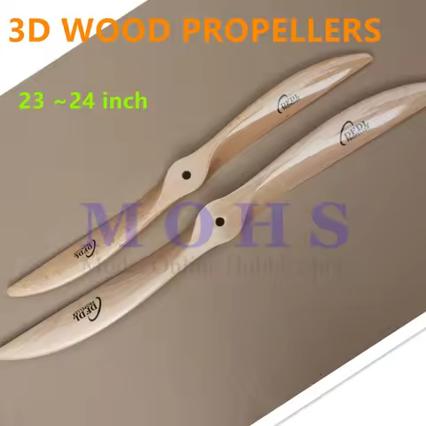 3D wood props gas wood propellers 23 inch 23X8 23X9 23X10 beech wooden gasoline propellers 3D aircra
