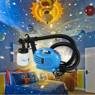 DIY Lightweight Air-Pressure Pro Electric Paint Sprayer Blue Spray Gun