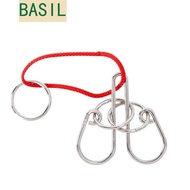 BASIL 3D Metal Puzzle Fun Unlock Toy Kids Gifts 3d Puzzle Wire Brainteasers Games Children And Adult