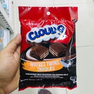 Cloud 9 Wafret Twins Chocolate Perasa Coklat 6 Pcs (1 pack)