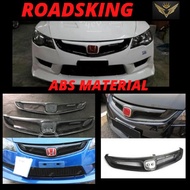HONDA CIVIC FD FD1 FD2 2006-2010 FRONT BUMPER GRILL ABS MATERIAL