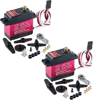 Sparkleiot DS3225 25 kg Digital Servo Full Metal Transmission IP66 Waterproof 270° for 1:8, 1:10, 1: