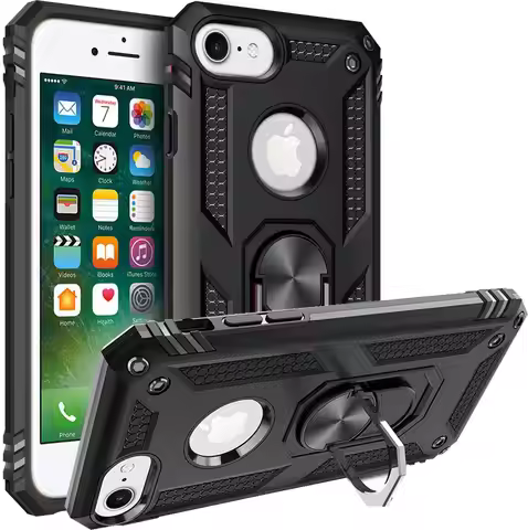 Shockproof Case for iPhone 6S Armor Military Drop Protective Ring Holder Magnet Case Cover for iPhon