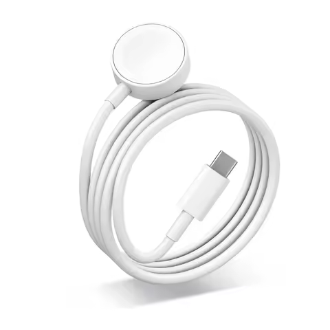 Portable Magnetic Watch Wireless Charger USB Type C for Apple Watch iWatch Series S10/S9/9/8/7/6 Ult