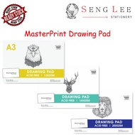 Masterprint A3 Drawing Pad 135gsm / 165gsm / 200gsm