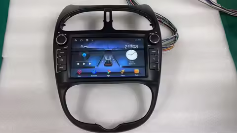 QF7862 8G+256G Android 14 Car GPS Radio For Peugeot 206 206CC 206SW 2000-2016 Wireless CarPlay Auto 