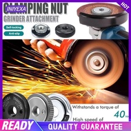 [Iniyexa] 3pcs Angle Grinder Lock Flange Nut Quick Release Nut Replacement Manganese Steel Lock Nut for