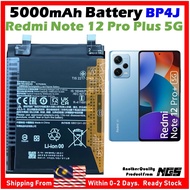 5000mAh Battery BP4K BP4J Compatible For Redmi Note 12 Pro 5G / Redmi Note 12T / Poco X5 Pro / Redmi