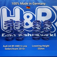 Audi A4 B9 4WD S-Line Sedan/Avant - H&R Sport Springs