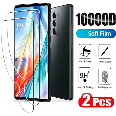 1-2Pcs Hydrogel Film For LG K62 K92 K71 K52 K61 K51S K50S Screen Protector For LG Velvet V50 V60 V40