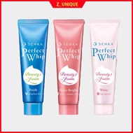 SENKA Perfect Whip Facial Cleanser 50g Mini | Fresh Berry Bright White Travel Size Japanese Foam Fac