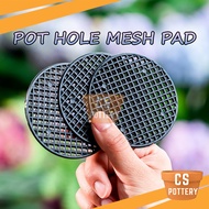 Anti-leakage Soil Stone Flower Plant Pot Hole Mesh Bottom Impermeable Grid Mat Mesh Pad Lubang  Anti-kebocoran Tanah