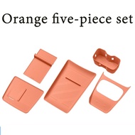 ZLWR ชุดกล่องเก็บของซิลิโคน DEEPAL S05 แผ่นกันรอยแผงหน้าปัดรถยนต์กันรอยขีดข่วน แผ่นซิลิโคนชาร์จไร้สา