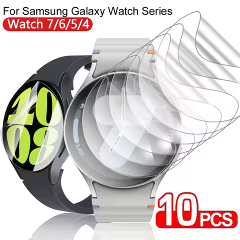 Soft Screen Protector For Samsung Galaxy Watch 7 6 5 4 40mm 44mm Watch6 Classic 43/47mm Watch7 Ultra