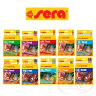 German Sera Test measures domestic indicators: kH, Cl, Fe, O2, NO2, NH4 NH3,...