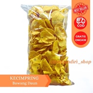 Kecimpring Comring Singkong Bawang Daun 500 Gram