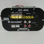 KIT BASSTUBE AKTIF MONOBLOCK ACOUSTIC AC-404 STREEO 12VOLT -Elvoir Store