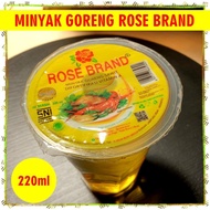 Minyak Goreng Gelas Cup 220 ML Rose Brand SGTOPP