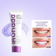 IROHADA 2 in 1 Niacinamide Whitening Toothpaste Mint/Tea Leaf Extract Fresh Breath