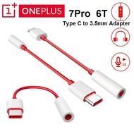 สำหรับ OnePlus 6T 7pro USB Type C ถึง 3.5 มิลลิเมตรช่องเสียบหูฟังอะแดปเตอร์ AUX เสียง
