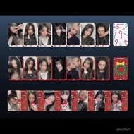 Second Hair babymonster Bao Guai Christmas lucky card, special card, Xianjiao Lu Qi optional member,