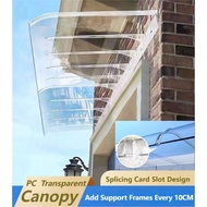 Transparent Window Awning Eaves Invisible Canopy Rain Shade Outdoor Balcony 透明雨棚