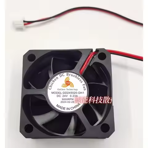 Cooler Fan for ChiChen DD245020-DH1 DC 24V 0.23A Fan 50x50x20mm