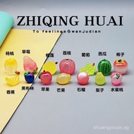 Independent Blind Bag Simulation 3D Fruit Strawberry Pineapple Peach Luminous Version Pretend Play T