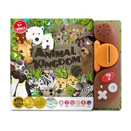 BEST LEARNING Book Reader Animal Kingdom - Educational Talking Sound Toy to Learn Animals with Quiz 