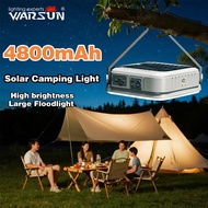 WARSUN CP36 Camping Light 1000LM Solar Emergency Light Type-C Rechargeable Camping Lamp Outdoor Wate