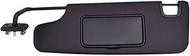 For Jeep For Wrangler JK 2007 2008 2009-2018 6CJ07DX9AA Black Car Sun Visor Left Driver Side