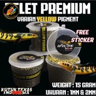 Pellet Premium YELLOW Extra Spirulina Channa Fish Feed, Oscar Fish, Chef Fish Etc