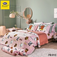 [New Arrival] Satin Plus ผ้าปูที่นอน3.5 ฟุต 5ฟุต และ  6 ฟุต (ไม่รวมนวม) WE BARE BEARS ลิขสิทธิ์แท้10