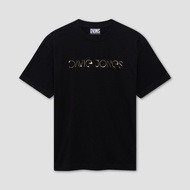DAVIE JONES เสื้อยืด Logo Oversized Fit T-Shirt LG0152 สีดำ