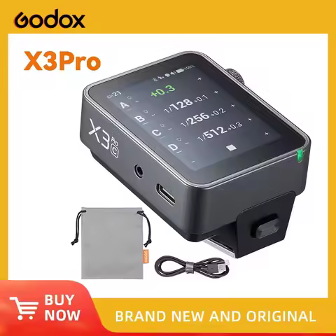 Godox X3PRO C/N/S/F/O 2.4inch TTL HSS 2.4G Wireless Flash Trigger OLED Touch Screen Transmitter for
