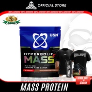 USN Hyperbolic Mass gH (1KG) Extreme Mass Weight Gainer Protein Halal Mass (FREE WORKOUT VIDEO)